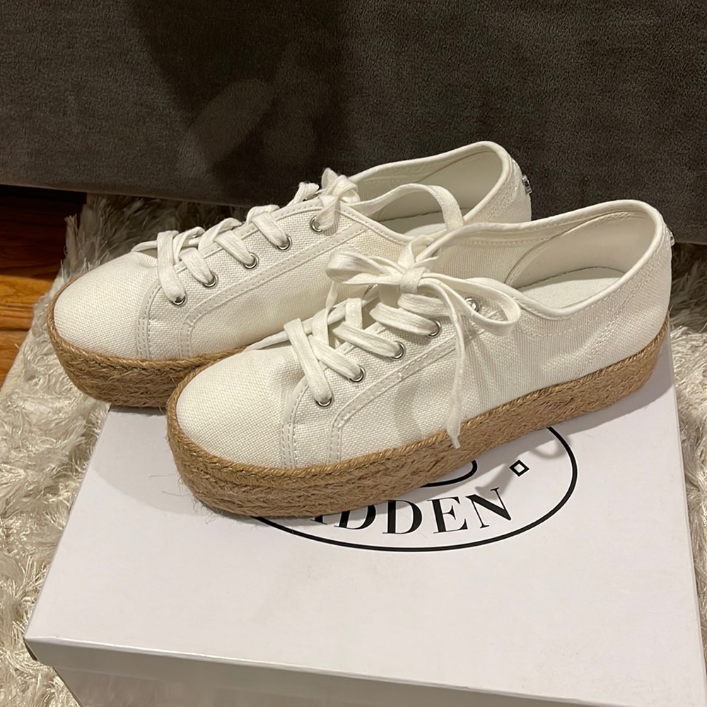 COPY - Steve Madden White Summer Sneakers -BRAND NEW IN BOX